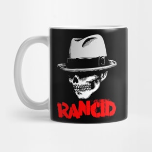 skull vedora red type Mug